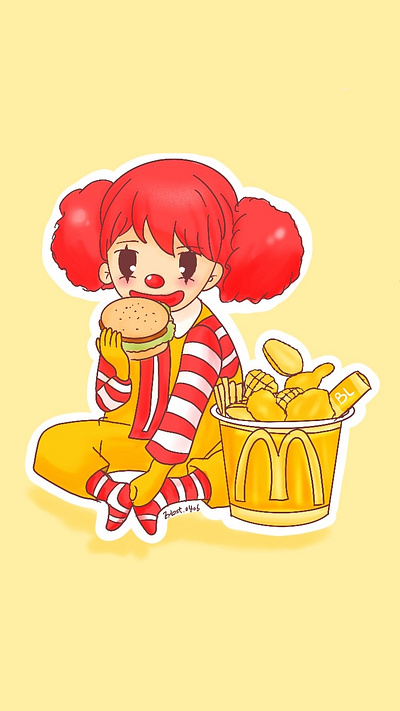 Mcdonald's girl