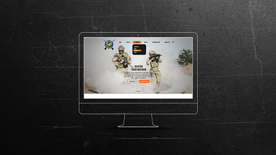 Valley Forge Tactical Website Design illustrator photoshop psd template theme design ui design ux design web design website