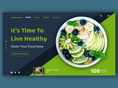 Food Inspiration app daily 100 challenge dailyui designs desktop figma illustration illustrator logo ui ui ux ui challenge vector web website xd xd design