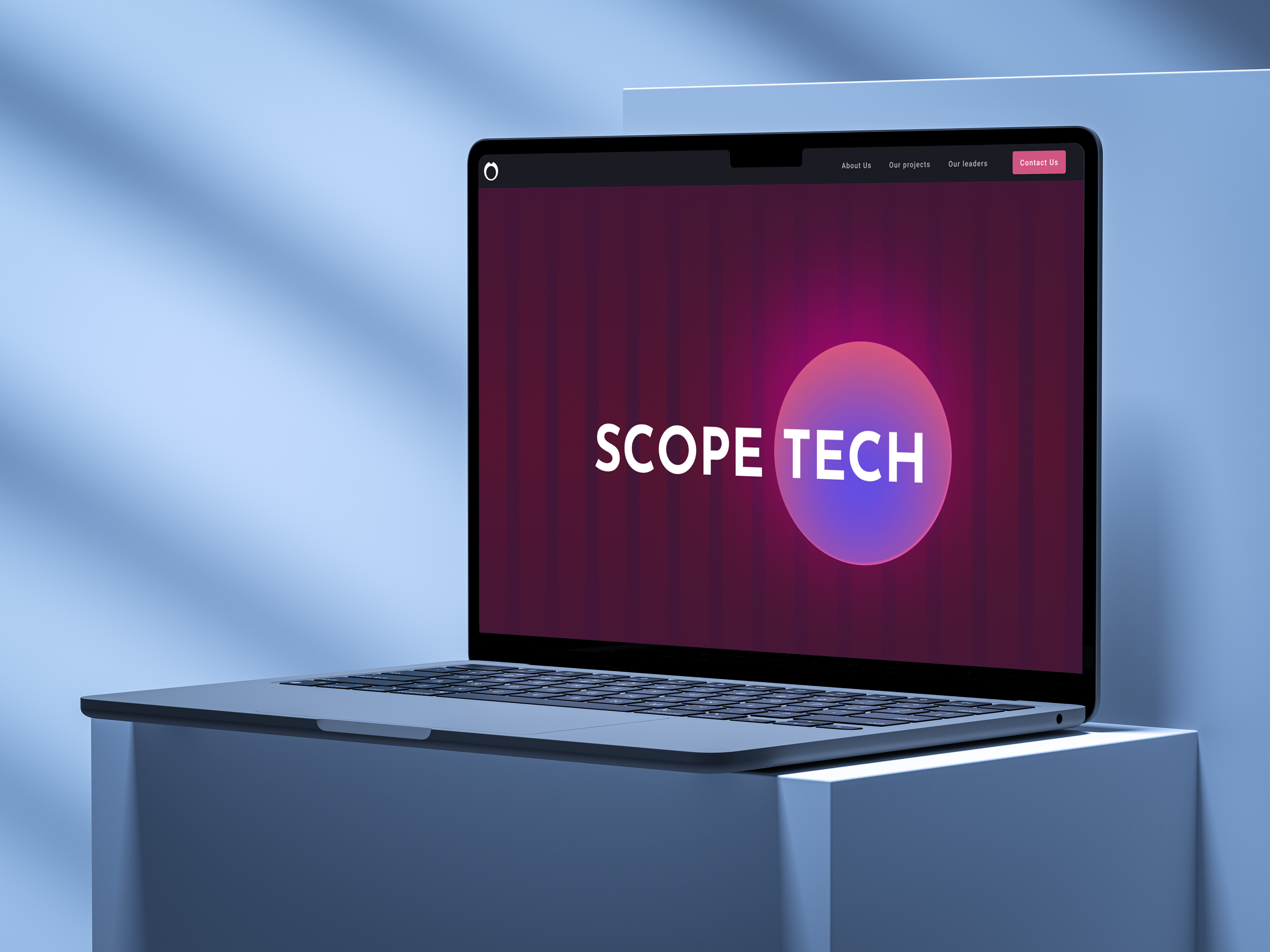 Scope Tech - Homepage logo ui uiux web