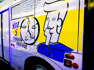 Live drawing on a bus art design dinksy drawing drawings graphic handmade illustration illustrations live drawing marker medecine typography