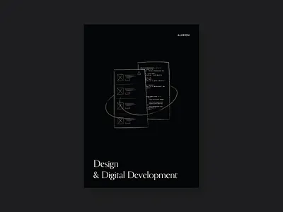 Design & Digital Development aluxion branding concept design developement illustration minimal mobile poster poster artwork poster design ui ux
