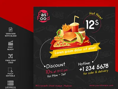 social media google ads banner ads advertising banner banner ads flyer template food menu google ads menu menu bar social media social media banner web banner