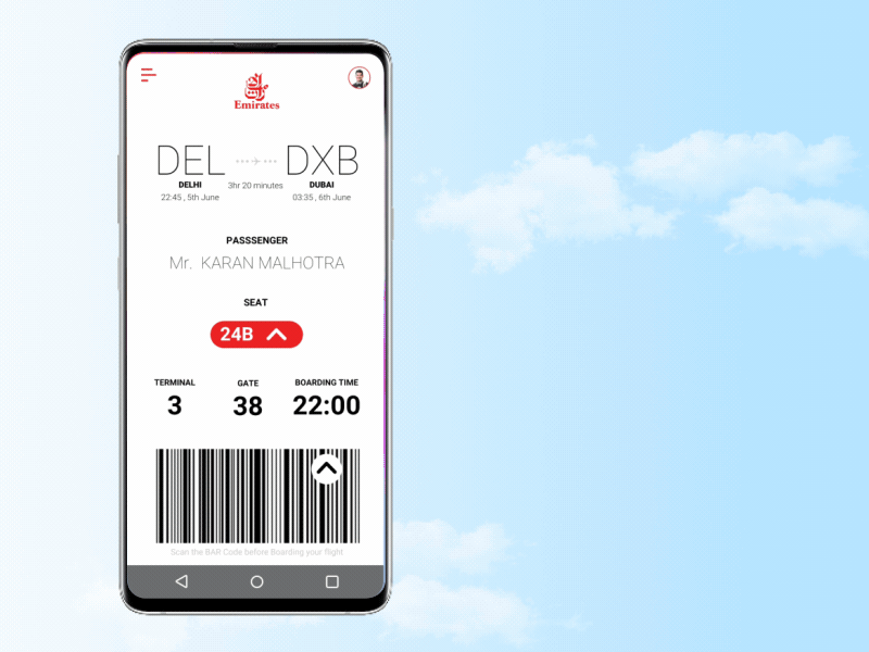 Boarding Pass boarding pass dailyui xd