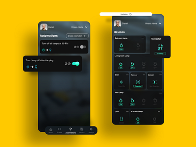 Smart home mobile app app app design application design designer home mobile mobile app smart smart home smart home app smarthome termostat trend trends 2020 ui ui ux ui design uidesign ux