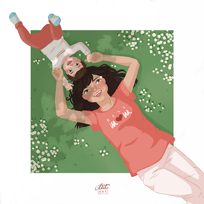 Mother's Day illustration illustration art procreate