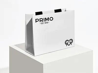 Primo SHOPPING BAG brand branding calligraphy etude identity logo logotype mockup package design packaging primo shopping bag typography لوجو لوقو لوگو لوگو فارسی لوگوتایپ
