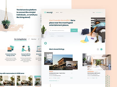 Sewagi | Dashboard co living coliving community dashboard dashboard design desktop experience housing lifestyle rent rental social