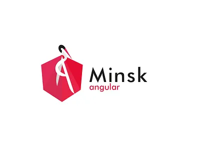 angular minsk angular branding illustration logo logo design logodesign logos logotype minsk vector