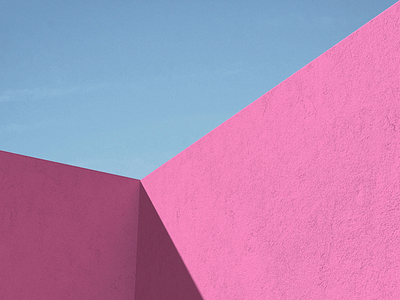 Postcards from Mexico #1 3d architectural architecture barragan c4d cinema4d colors concrete luis barragan mexican architecture mexico render wall