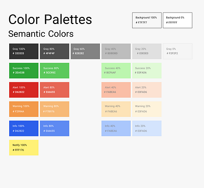 Color Palettes of UI alert button shade ui uikit