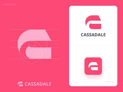 C Logo amazing android app icons best creative custom design flat goldenratio grid illustration lettering logo minimal modern outstanding process professional simplicity unique