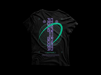 COSMIC FLOWER acid merch tshirt