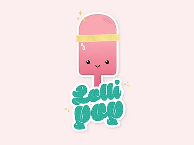 Lollipop design graphicdesign illustration logodesign sticker vector