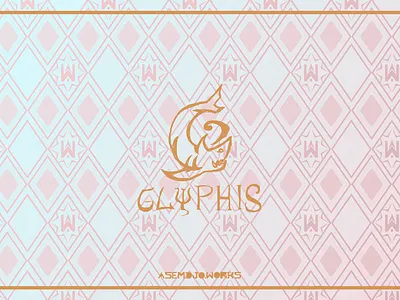 Glyphis Logo (2017) branding design egyptian game gamedev hieroglyph hieroglyphics illustration logo logodesign relief shark