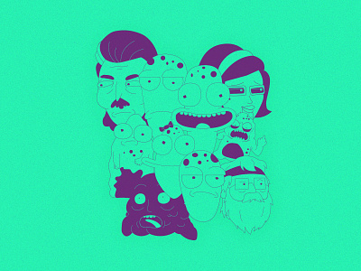 Solar Opposites bright character design doodle fanart fun grain hulu illustration opposites popculture solar solaropposites