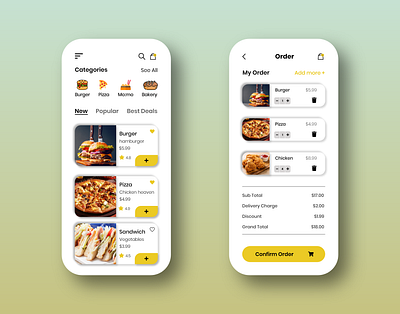 Food Delivery App adobexd app app design digital food app food delivery food delivery app ordering ordering app ui ui design ux