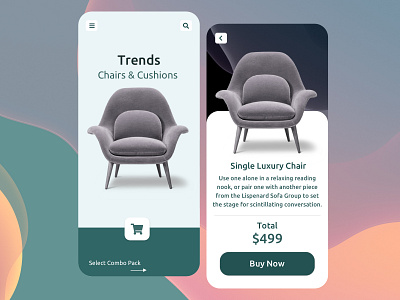 Furniture Design Concept appdesign appdesigner barskydesign design designer designforhire designsystem ui ux uxresearch