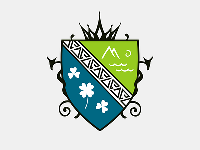 Personal Crest - Weekly Warmup coat of arms crest explorations heraldry illustration weeklywarmup
