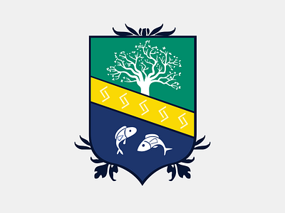 Personal Crest - Weekly Warmup coat of arms crest exploration heraldry illustration weeklywarmup