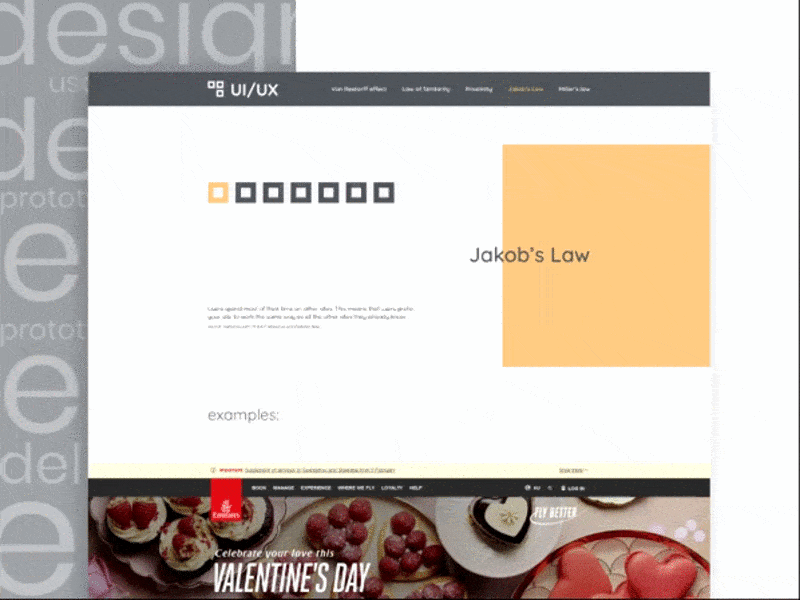 Gestalt Principles - webdesign (3) design figma gestalt learning platform principle ui uidesign uiuxdesign ux law web concept webdesign