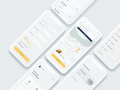 Logistics service - Mobile app delivery app delivery service logistics minimal mobile app mobile ui ui ui design ux