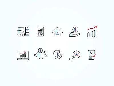 Icons set icon icon set iconography