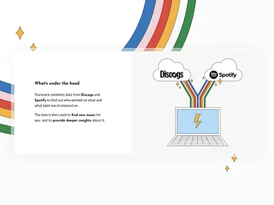 Tracknack: What's Under the Hood illustration ui design web app webdesign webdevelopment