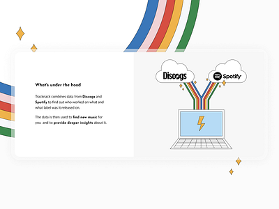 Tracknack: What's Under the Hood illustration ui design web app webdesign webdevelopment