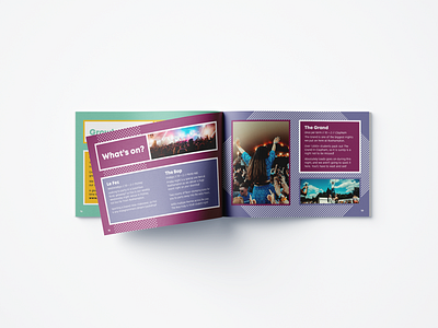 Roehampton Students' Union Welcome Booklet booklet brochure fresher graphic design students union university