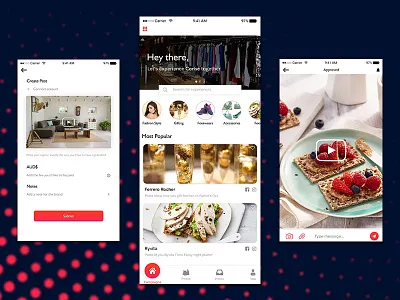 Live Streaming App UI android app best design app best ui kit food app insta clone ios app live stream app real estate app social app ui youtube clone