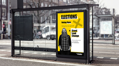 Coventry University Students’ Union Elections 2020 branding branding concept clean elections graphic design modern poster students union university