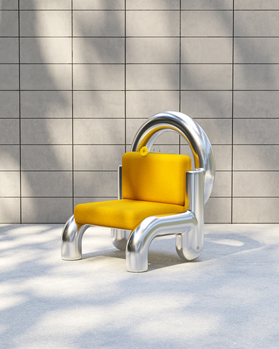 Isolation Chair 2020 3d c4d chair chair design industrial design redshift render