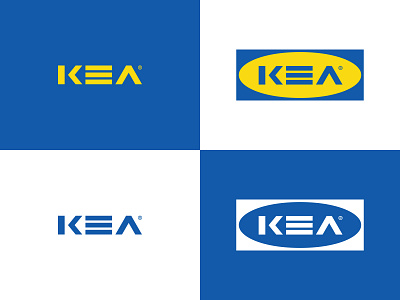 IKEA branding concept futuristic ikea logo logotype mark modern rebrand typography