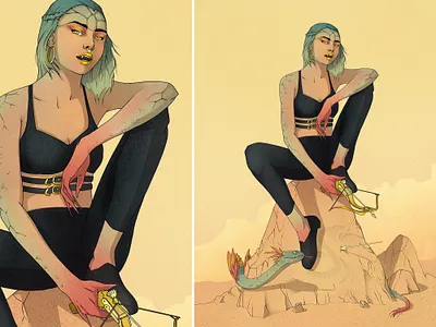 Selena character character design dungeons dragons dungeons and dragons illustration