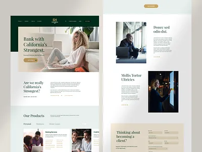 FMB bank artdirection design ui ux