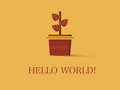 POT, GAMLA design flat gamla gamla hello world icon illustration minimal ux vector