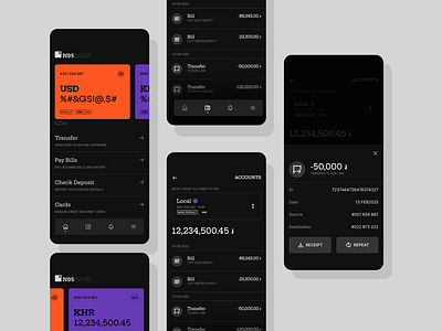 Minimal Banking App UI Design (Part 1) app banking design ui ux