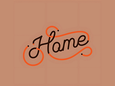 Home Is The Nicest Word There Is branding design graphic design illustration logo typography vector