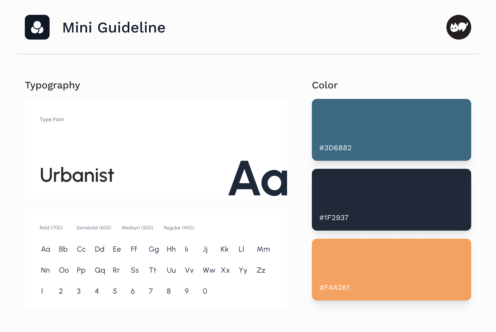 Example of Design Systems & Component Library  Dev.