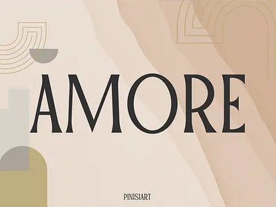 AMORE branding classy display font elegant font gaming instagram luxury magazine movie poster typeface youtube