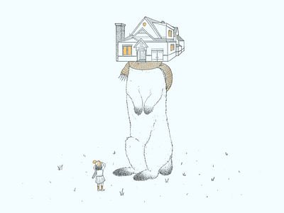Home art design drawing illustration photoshop