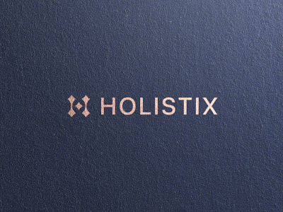 Initial Concept for Holistix Psychology Center brand identity branding design h icon lettermark logo luxurious minimal minimalist monogram psychology star star logo type typography