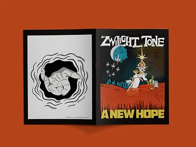 The Zwilight Tone Zine digital illustration graphicdesign illustration magazine magazine cover magazine design typography ux zine zines