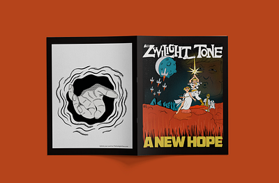 The Zwilight Tone Zine digital illustration graphicdesign illustration magazine magazine cover magazine design typography ux zine zines