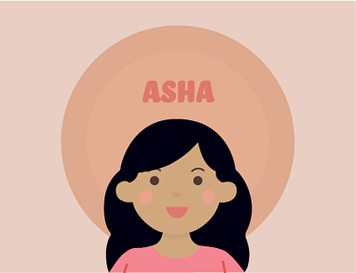 Asha childrens book illustration indian american