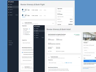 TravelBank's Updated Flights and Hotels Checkout booking checkout flights hotels productdesign travel travelapp traveldashboard traveling uiux uxdesign web webdashboard webdesign