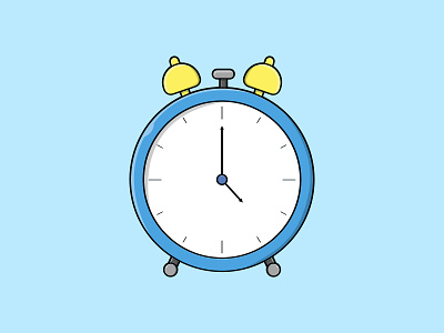 Alarm Vector Illustration alarm alarm app alarm clock alarm flat design alarm illustration alarm vector clock design flat design flatdesign flatvector illustration vectolillustration vector vectorart