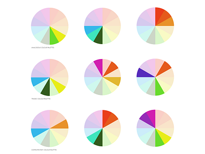 Analogous, Triadic & Complimentary Colour Schemes art artist blog blogging clean color color palette colorful colors colour creative design drawing gouache illustration illustrator limited colours painting photoshop watercolour