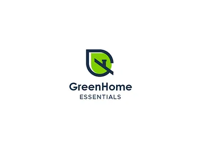 GreenHome adobe illustrator branding design green home illustration illustrator logo logo design logodesign vector